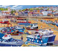 Gibsons Sand at St Ives by Roger Neil Turner 1000 piece jigsaw puzzle