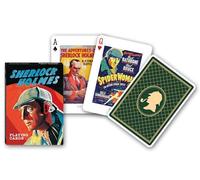 Sherlock Holmes Playing Cards | Celebrating Arthur Conan Doyle | Premium Design, Luxury Deck of Cards | Durable & Flexible | Great Gift for Card Games & Sherlock Fans | 52 cards