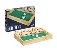 Gibsons Shut the Box | Luxury Wooden Game | Traditional Dice and Counting Board Game Games