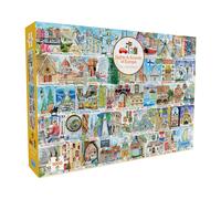 Gibsons Sights & Sounds of Europe 1000 Piece Jigsaw Puzzle for Adults Great Gift