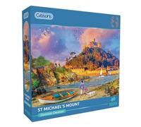 Gibsons Jigsaw Puzzle – St. Michael's Mount, 1000 pcs, Coastal, for Adults, 100% Recycled Board
