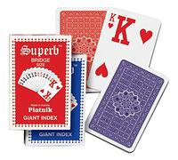 Gibsons Superb Single Deck (giant index) Playing Cards from Piatnik | Card Game | Pack of cards