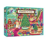 Gibsons Surprises in Store 1000 Piece Jigsaw Puzzle | Christmas Tree Jigsaw | Sustainable Puzzle for Adults Teens | Premium 100% Recycled Board | Great Gift | Gibsons Games