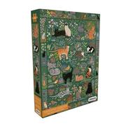 Gibsons Tapestry Garden Age 12+ | 1000 Piece Jigsaw Puzzle | Cats Birds Animal Floral Beautiful Artwork | Sustainable Puzzle for Adults | Premium 100% Recycled Board | Great Gift | Gibsons Games
