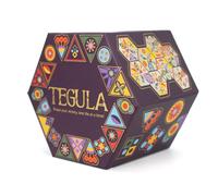 Gibsons | Tegula Family Strategy Game | Kids Fun Hexagonal Tile Mosaic Game | Children Age 8+ Duration 20 min 2-6 Players 60 Tegula Tiles, 10 Action Cards, Instructions | Great Gift Games