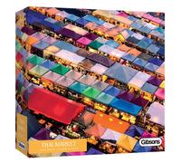 Gibsons Thai Market 1000 Piece Jigsaw Puzzle Bangkok Thailand Photo Puzzle
