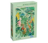 Gibsons The Art File Jungle Animals - 1000pc Puzzle
