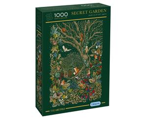 Gibsons The Art File Secret Garden 1000 Piece Jigsaw Puzzle for Adults Fun Gift