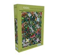 Gibsons The Art File Winged Wonders 1000 Piece Jigsaw Puzzle Beautiful Colourful Artwork Magic Nature Insect Sustainable Jigsaw for Adults Teens Premium 100% Recycled Board Great Gift Gibsons Games