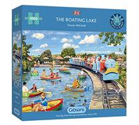Gibsons Gibson The Boating Lake Jigsaw Puzzle, Size 1000 Piece, Recycled Cardboard | Charlies