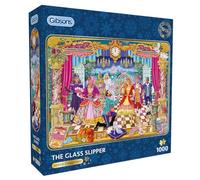 Gibsons The Glass Slipper 1000 Piece Jigsaw Puzzle for Adults | Classic Pantomime of Cinderella Fairytale | Sustainable Premium 100% Recycled Board | Great Gift | Gibsons Games