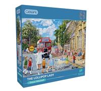 Gibsons Jigsaw Puzzle 1000 Piece - The Lollipop Lady - Classic British Village Scene - Adults