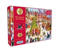 Gibsons The Season for Giving Christmas Limited Edition 2025 | 1000 Piece Jigsaw Puzzle for Adults | Great Fun Festive Gift | Sustainable Premium Jigsaw | Gibsons Games