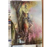 Gibsons - Thomas Kinkade Stepping Stone Cottage 1000 Piece Jigsaw Puzzle