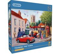 Gibsons Touring the Town by Kevin Walsh 500 piece nostalgic jigsaw puzzle