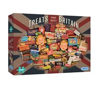 Gibsons Treats that made Britain Jigsaw Puzzle, Size 1000 Piece | Charlies