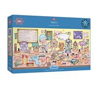 Trixi’s | 636 Piece Jigsaw Puzzle | Panoramic Cat Puzzle | Sustainable Jigsaw Puzzle for Adults | Premium 100% Recycled Board | Great Gift for Adults | Gibsons Games