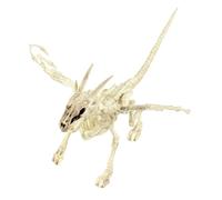 gibxiyza Halloween Decoration Animal Skeletons Mini Skeleton Bone Statues Poseable Rat Dog Spider Cat Owl Skeleton Figurine for Haunted House Party Decor Halloween Decorations Outdoor Indoor H