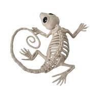 gibxiyza Halloween Decoration Animal Skeletons Mini Skeleton Bone Statues Poseable Rat Dog Spider Cat Owl Skeleton Figurine for Haunted House Party Decor Halloween Decorations Outdoor Indoor J