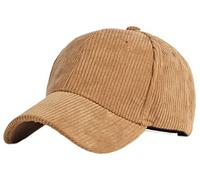 GIBZ Corduroy Baseball Cap Adjustable Hat with Curved Brim | Classic and Vintage, Soft Fabric, Casual for Outdoor Sports, Lightweight, Casual, Unisex, for Men Women