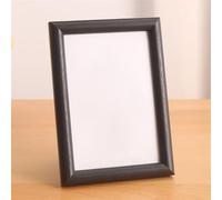 GIBZ Wide Border Picture Frame Luxury Retro Photo Frame Poster Frames for Tabletop Wall Hanging Black 20.2x25.3cm-2pcs