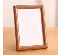 GIBZ Wide Border Picture Frame Luxury Retro Photo Frame Poster Frames for Tabletop Wall Hanging Dark Yellow 20.2x25.3cm-2pcs