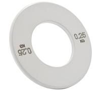 Gichusizy Fractional Weights Fractional Weights Mini Weight Plates Weight Plates Weight Plates Precision Disc Accessory White 0.25kg