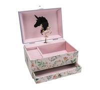 GICO Unicorn Jewellery Box for Girls Children's Watch with Music, Rotating Figure and Mirror Birthday Gift Girls Jewellery Box Children - 92067