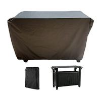Gicov Prep Table Cover XL 52 Inch Portable Outdoor Table Cover for Keter Unity Waterproof Heavy Duty UV Resistant Breathable All Weather Protection (55x24x35.5")