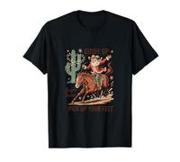 Giddy Up Santa, Cowboy Christmas T-Shirt