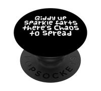 Giddy Up Sparkle Farts PopSockets Adhesive PopGrip