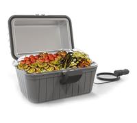 Gideon Heated Electric Lunch Box 12-Volt Portable Stove - Heated Lunch Box for Car, Truck, Camping, Etc. - Enjoy Hot Delicious Meals