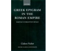 Gideon Nisbet Gr pigram in the Roman Empire (Hardback)