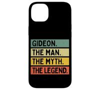 Gideon The Man The Myth The Legend Funny Personalized Quote Case for iPhone 14 Plus