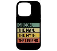 Gideon The Man The Myth The Legend Funny Personalized Quote Case for iPhone 14 Pro