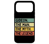 Gideon The Man The Myth The Legend Funny Personalized Quote Case for iPhone 17 Pro Max