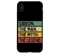 Gideon The Man The Myth The Legend Funny Personalized Quote Case for iPhone XS Max