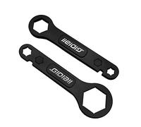 GIDIBII Combination Wrench Set, Motorcycle Tire Change Tool Spanners Fork Cap Wrenches 10/12/22/32mm Compatible with Honda CRF 450 L,RX,R,X 2016-2019,CRF 250 RX,R,X 2014-2019 (Black)