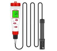 GIDIGI Dissolved Oxygen Meter, Digital DO Tester with ATC and Salt Compensation, Pond Dissolved Oxygen Tester with 9.84ft DO Probe Cable, Dissolved Oxygen Test Kit for Aquarium, Ponds, Fish Tank