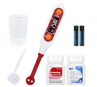 GIDIGI Salinity Meter Food Digital Salt Tester Portable Salinometer Reader Measure Salt in Fermenting Hot Soup Cooking Water Salty Food Liquid EC TDS Meter Hydrometer for Lab Water Test Aquaculture