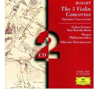 GIDON/HARNONCOURT,NIKOLAUS/WP KREMER - VIOLINKONZERTE 1-5 (GA)... 2 CD NEW