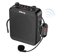 Giecy Voice Amplifier with UHF Wrieless Microphone Headset, 30W Portable Bluetooth Rechargeable Personal Voice Amplifier, PA System Speaker for Multiple Locations Classroom, Meetings and Outdoors