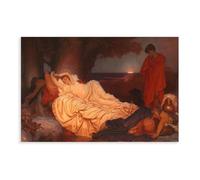 GIEIG Frederic Leighton By Cymon And Iphigenia Canvas Wall Art Print Poster For Home School Office Decor Unframe 20x30inch(50x75cm)