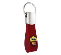 Giemme AS Roma Rubber Metal Keyring - Official Product - Bordò, Bordò, One Size