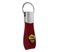 Giemme AS Roma Rubber Metal Keyring - Official Product - Bordò, Bordò, One Size