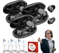 Gienslru Echolabs Ear Buds 2024 Edition, Audio Earbuds, Ipx7 Sports Waterproof Bluetooth Headset with LED Power Display, Wireless Bluetooth Earbuds with Noise Cancelling, for Workout, Running (3PCS)