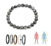 Gienslru Glame Anti Alcohol Bracelet, Elasticity Anti Alcohol Magnetic Bracelet Women, Reduces Alcohol Cravings, Relieves Anxiety & Withdrawal Stress (F)