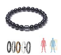 Gienslru Glame Anti Alcohol Bracelet, Elasticity Anti Alcohol Magnetic Bracelet Women, Reduces Alcohol Cravings, Relieves Anxiety & Withdrawal Stress (A)