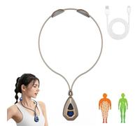 Gienslru Sienova Lymphatic Drainage, 15 Gears Portable Neck Massager, 5 Modes, Realistic Massage Experience, Tapping & Compression Therapy, Neck Massager