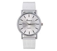 Gierzijia Quartz Watch Woman's High-end Blue Glass Life Waterproof Fashion Men Wristwatch, A, One Size, Casual